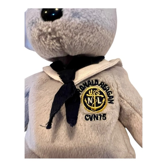 TY Beanie Baby Ronnie USS Ronald Reagan CVN76 Sailor Bear Retired 2003. - Picture 3 of 6